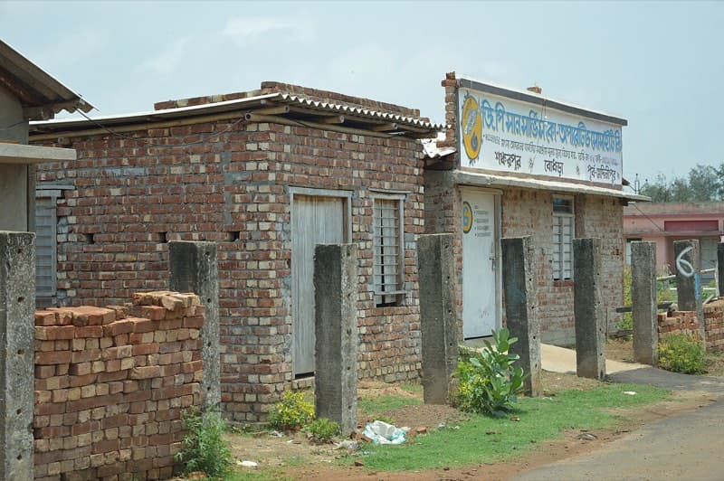 A rural cooperative society office building
