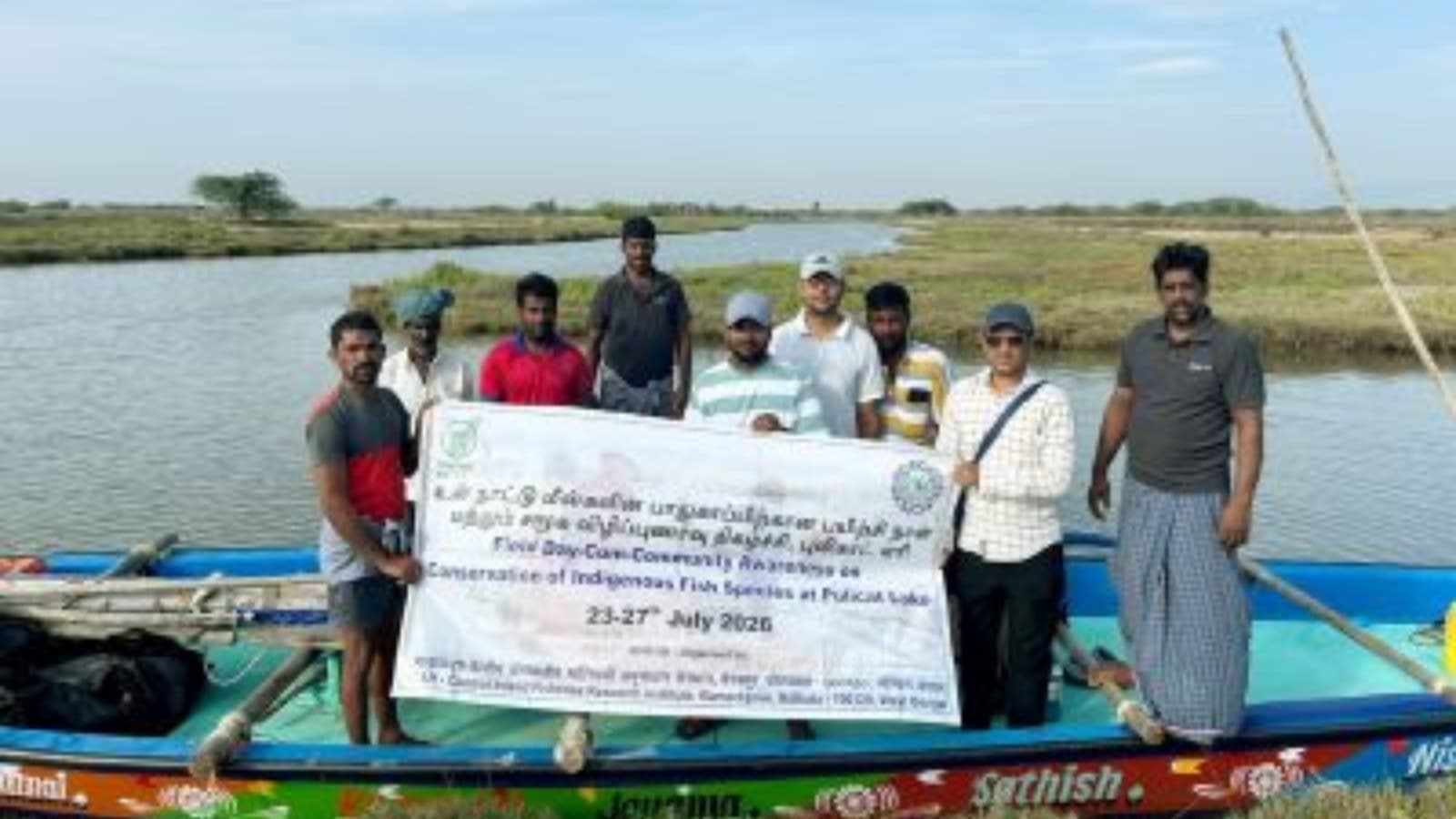 ICAR-CIFRI Takes Biodiversity Conservation Drive to Pulicat Lake Fishing Communities