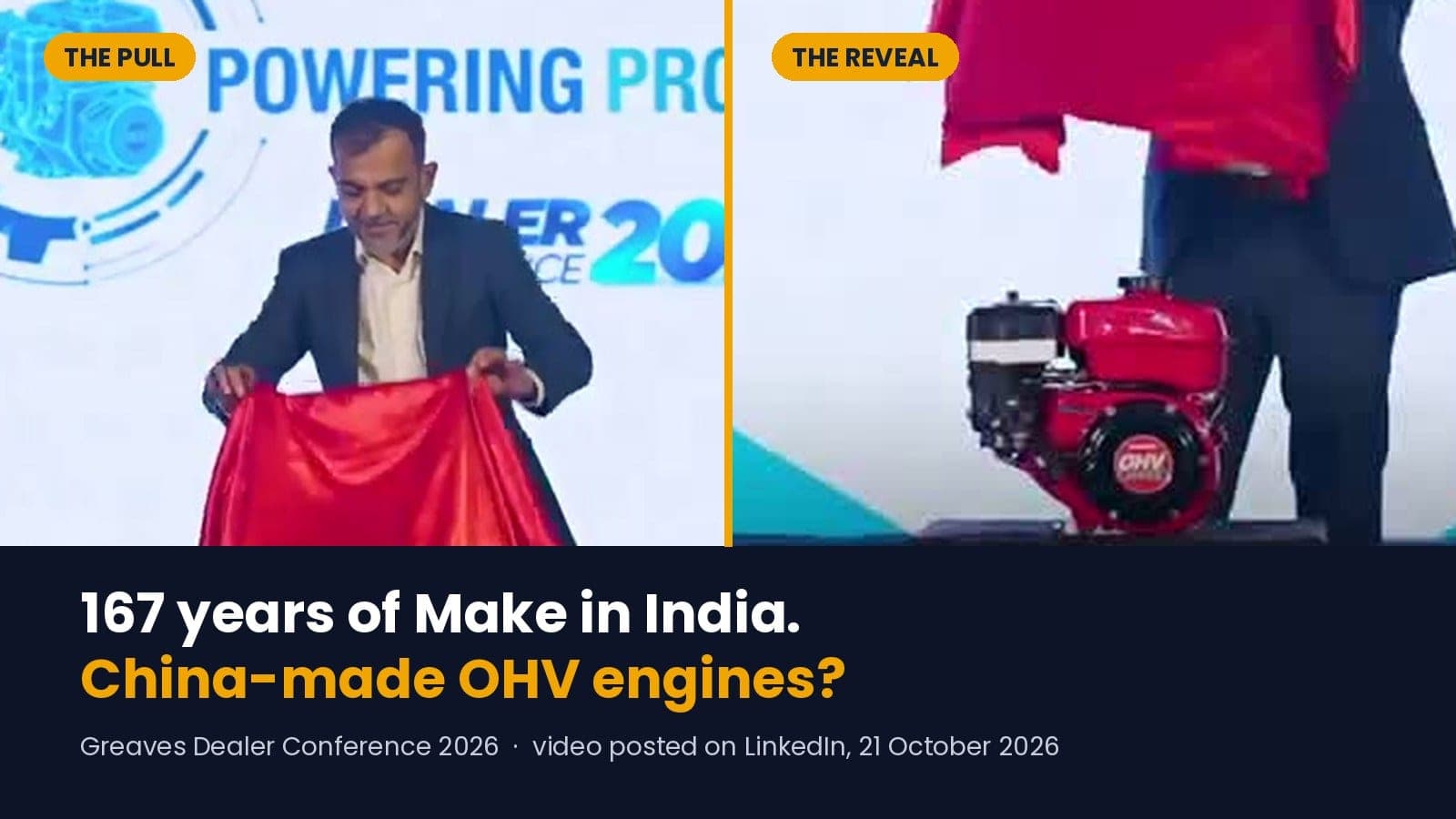 167 Years of Make in India, and China-Made OHV Engines With the Greaves Name, Say Its Dealers
