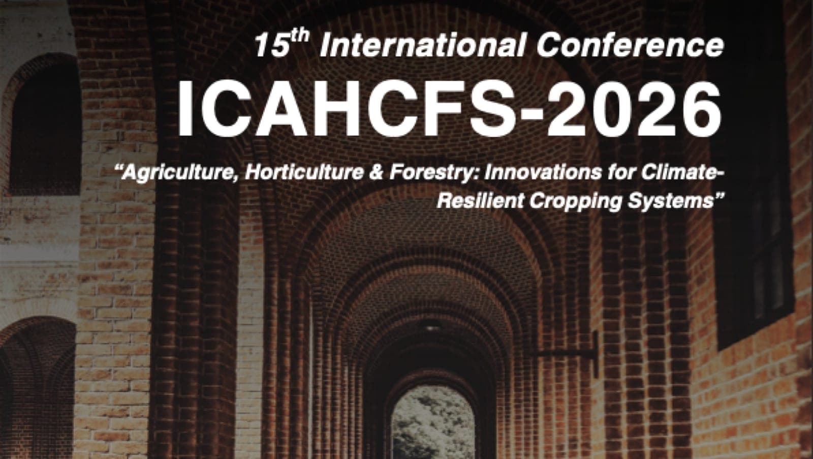 ICAHCFS 2026 Dehradun: Fees, Deadlines and the 70+ Awards You Can Apply For