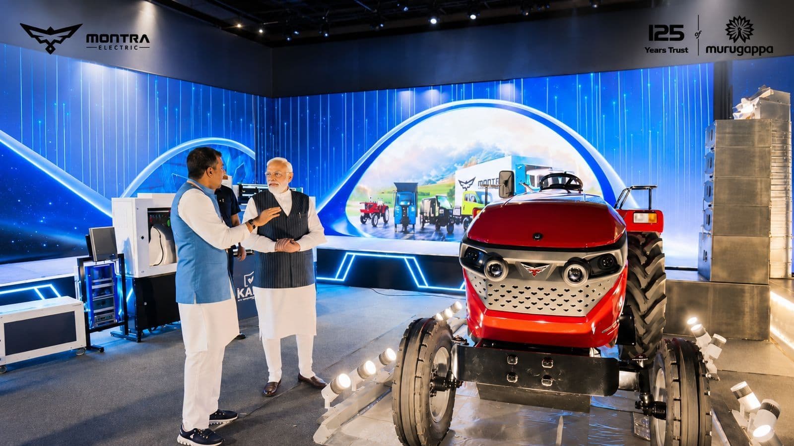 India's First ARAI-Certified Electric Tractor Takes the Spotlight at PM Modi's Sanand Visit